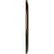 Ekena Millwork Carton Smooth Ceiling Medallion (Fits Canopies up to 9 1/8"), Hnd-Painted Brass, 29 1/8"OD x 1 1/2"P CM29CABRS - alternate 4